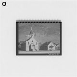 アートメモ帳-Church and Parsonage, Silverton
 - ラッセル リー Memo.
