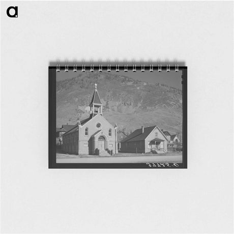 アートメモ帳-Church and Parsonage, Silverton
 - ラッセル リー Memo.