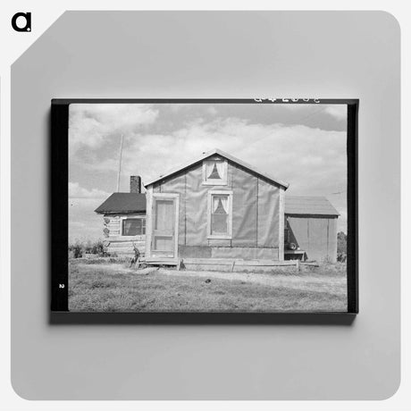 アートパネル-Panchot's Farmhouse
 - ラッセル リー Canvas.