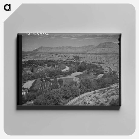 アートパネル-Santa Clara Farm
 - ラッセル リー Canvas.