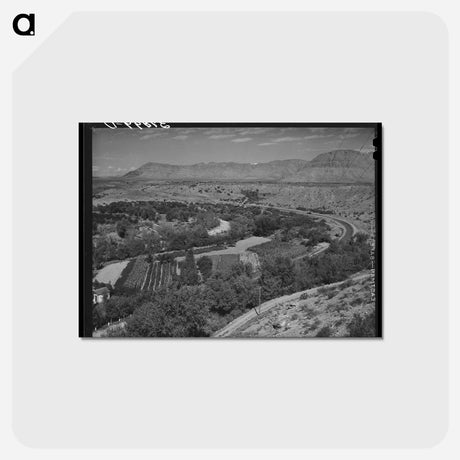 アートポストカード-Santa Clara Farm
 - ラッセル リー Postcard.