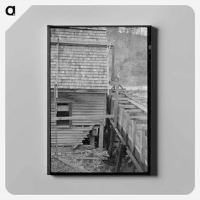 アートパネル-Old Gristmill on Skyline Drive
 - ラッセル リー Canvas.
