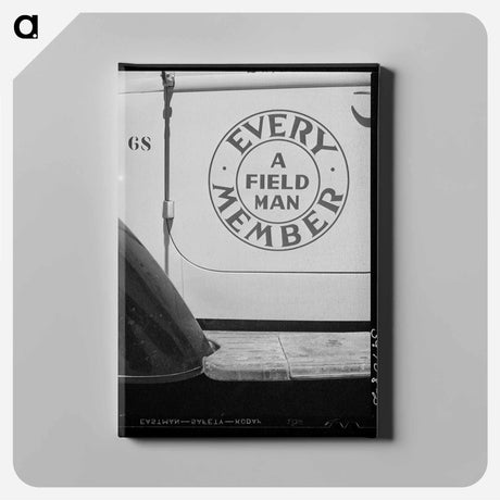 アートパネル-Dairymen's Cooperative Creamery Slogan
 - ラッセル リー Canvas.
