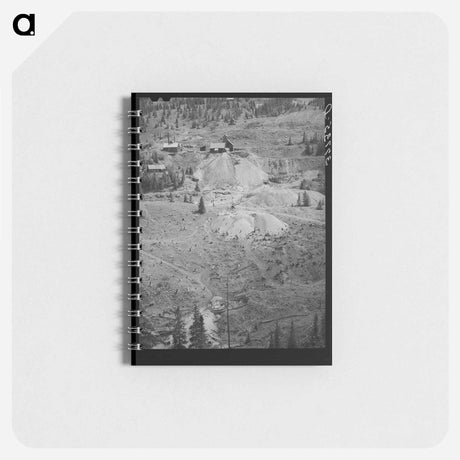 アートメモ帳-Abandoned Gold Mine and Mill
 - ラッセル リー Memo.