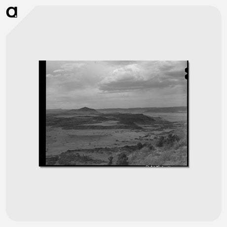 アートポストカード-Capulin National Monument
 - ラッセル リー Postcard.