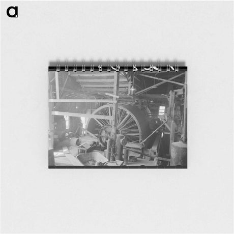 アートメモ帳-Gold Mine at Mogollon
 - ラッセル リー Memo.