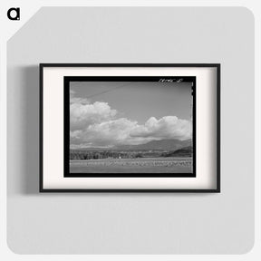 アートポスター-Farmland, Boundary County, Idaho
 - ラッセル リー Poster.