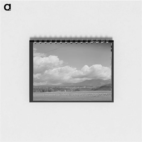 アートメモ帳-Farmland, Boundary County, Idaho
 - ラッセル リー Memo.