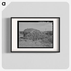 アートポスター-Thistle Hay Stack
 - ラッセル リー Poster.