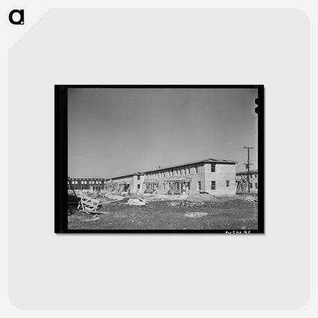 アートポストカード-Corpus Christi Housing
 - ラッセル リー Postcard.