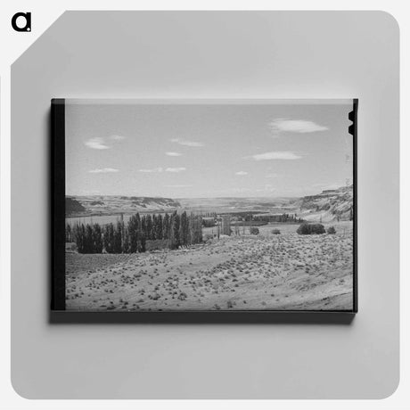 アートパネル-Columbia River Scene
 - ラッセル リー Canvas.