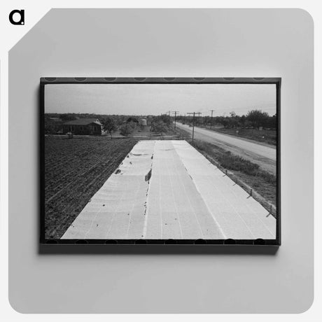 アートパネル-Truck Farm in Frames
 - ラッセル リー Canvas.