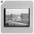 アートパネル-Log Rafts in Columbia River
 - ラッセル リー Canvas.