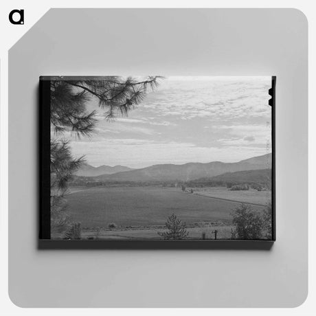 アートパネル-Fertile Mountain Valley
 - ラッセル リー Canvas.
