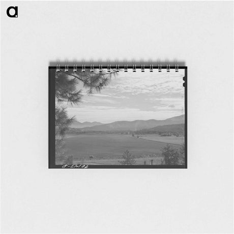 アートメモ帳-Fertile Mountain Valley
 - ラッセル リー Memo.