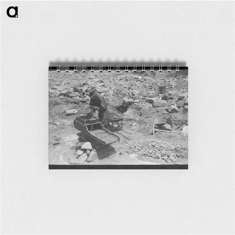 アートメモ帳-Gold Prospector, Pinos Altos
 - ラッセル リー Memo.