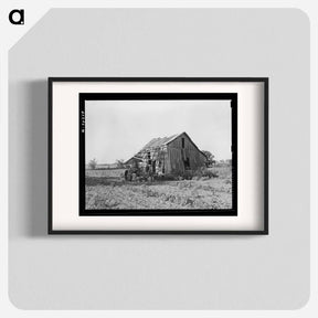 アートポスター-Abandoned Tenant Farmhouse
 - ラッセル リー Poster.
