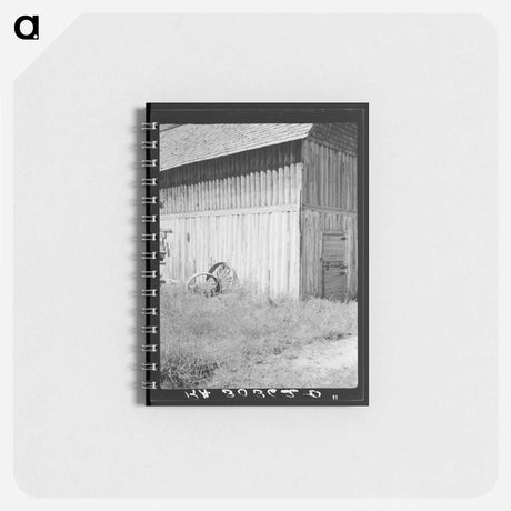 アートメモ帳-Log Barn Detail
 - ラッセル リー Memo.