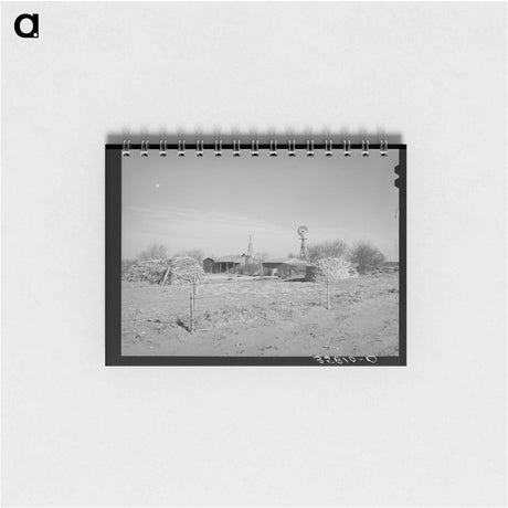 アートメモ帳-Farmstead in the High Plains
 - ラッセル リー Memo.