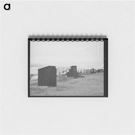 アートメモ帳-Privies at the Pea Pickers Camp
 - ラッセル リー Memo.
