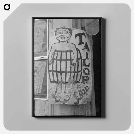 アートパネル-Tailor Shop Symbol, San Antonio
 - ラッセル リー Canvas.