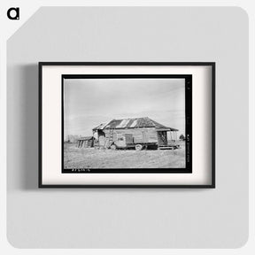 アートポスター-Mound Bayou Home
 - ラッセル リー Poster.