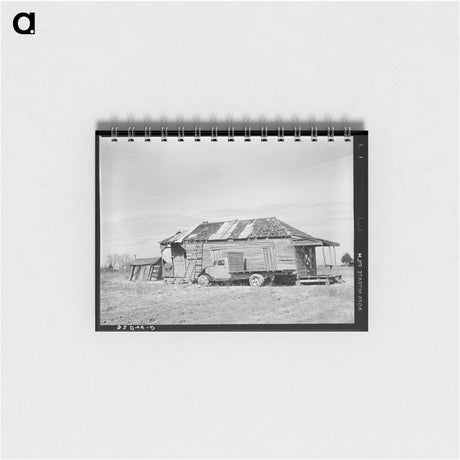アートメモ帳-Mound Bayou Home
 - ラッセル リー Memo.