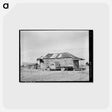 アートポストカード-Mound Bayou Home
 - ラッセル リー Postcard.