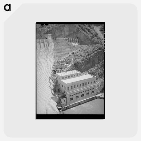 アートポストカード-Roosevelt Dam
 - ラッセル リー Postcard.