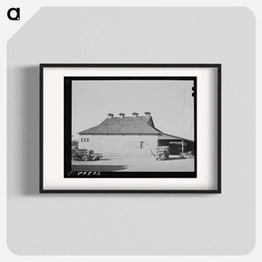 アートポスター-Pear Packing Plant, Hood River
 - ラッセル リー Poster.