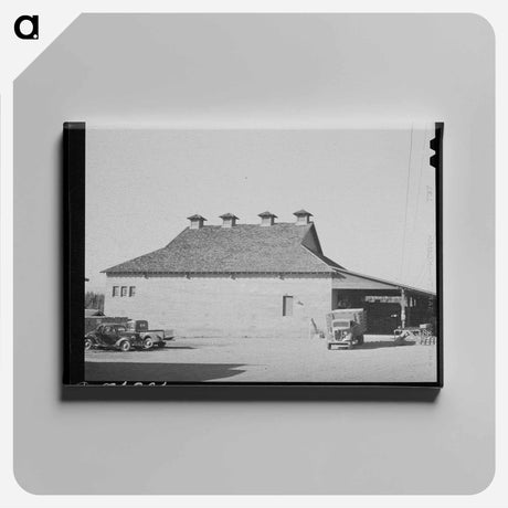 アートパネル-Pear Packing Plant, Hood River
 - ラッセル リー Canvas.
