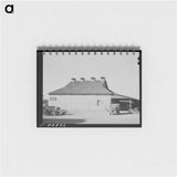 アートメモ帳-Pear Packing Plant, Hood River
 - ラッセル リー Memo.