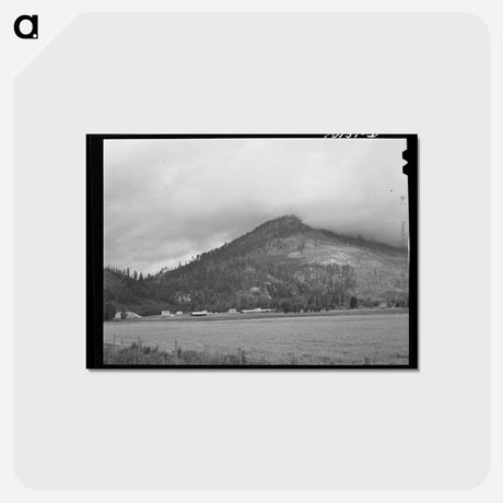 アートポストカード-Boundary Farms, Boundary County, Idaho
 - ラッセル リー Postcard.