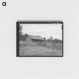 アートメモ帳-Pie Town Homestead
 - ラッセル リー Memo.