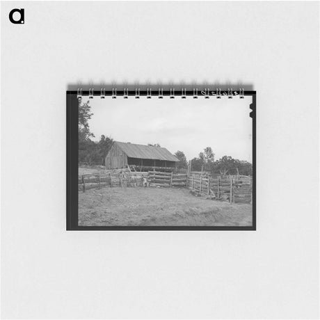 アートメモ帳-Pie Town Homestead
 - ラッセル リー Memo.