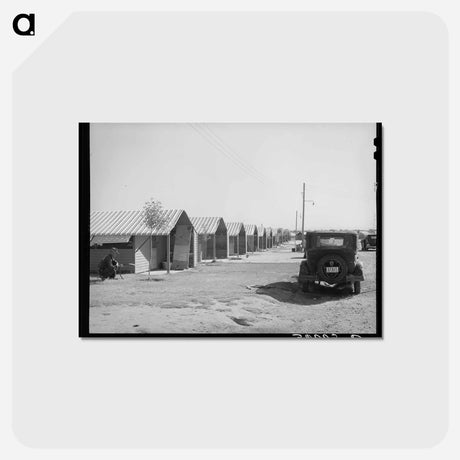 アートポストカード-Aqua Fria Shelters
 - ラッセル リー Postcard.