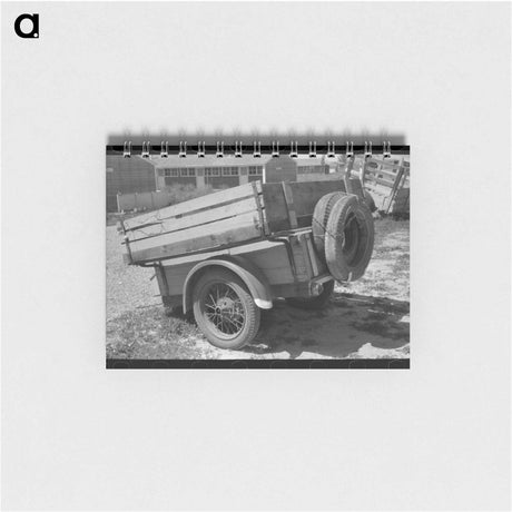 アートメモ帳-Farm Worker's Trailer
 - ラッセル リー Memo.