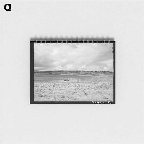 アートメモ帳-Isolated House on the Range
 - ラッセル リー Memo.