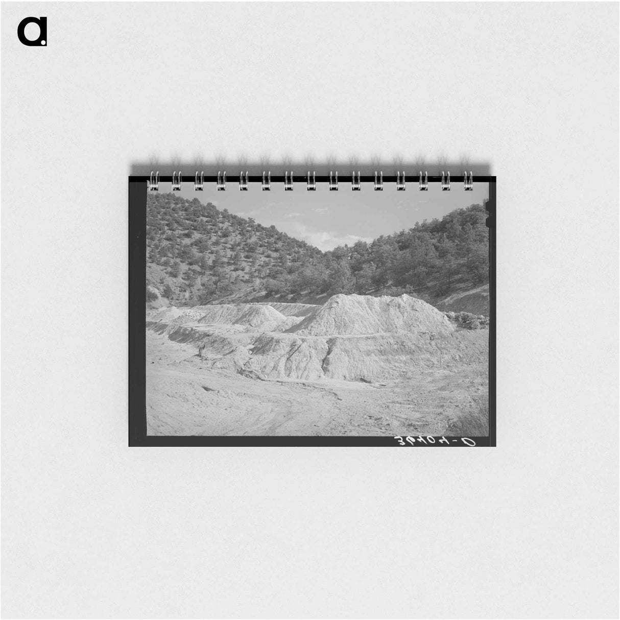 アートメモ帳-Tailings at Leopold Copper Mine
 - ラッセル リー Memo.