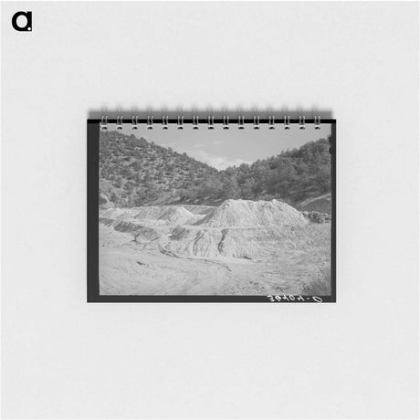 アートメモ帳-Tailings at Leopold Copper Mine
 - ラッセル リー Memo.