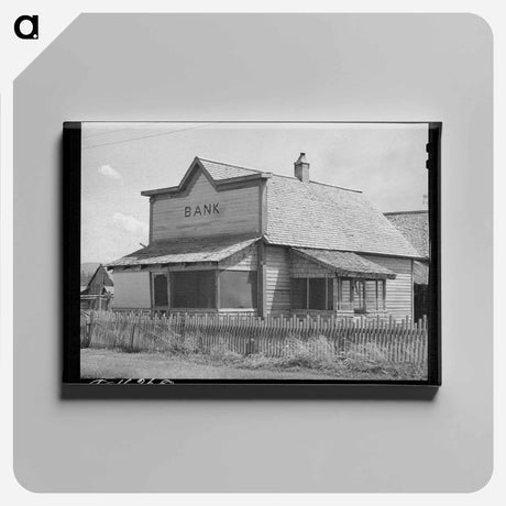 アートパネル-Cascade Bank Residence
 - ラッセル リー Canvas.