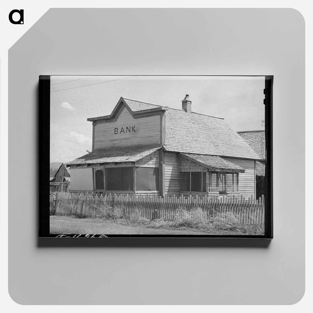 アートパネル-Cascade Bank Residence
 - ラッセル リー Canvas.