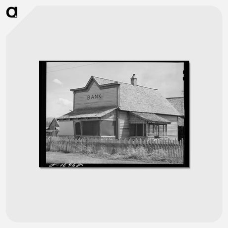 アートポストカード-Cascade Bank Residence
 - ラッセル リー Postcard.