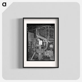 アートポスター-Grapefruit Juice Canning Plant
 - ラッセル リー Poster.