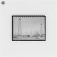 アートメモ帳-Forest of Oil Derricks
 - ラッセル リー Memo.