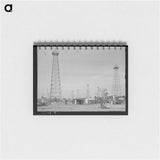 アートメモ帳-Forest of Oil Derricks
 - ラッセル リー Memo.