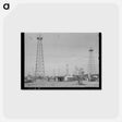 アートポストカード-Forest of Oil Derricks
 - ラッセル リー Postcard.
