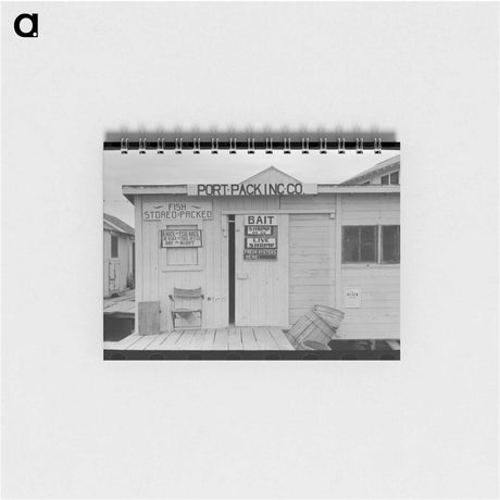 アートメモ帳-Fish House, Port Aransas
 - ラッセル リー Memo.
