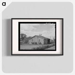 アートポスター-FSA Farm Workers' Housing
 - ラッセル リー Poster.