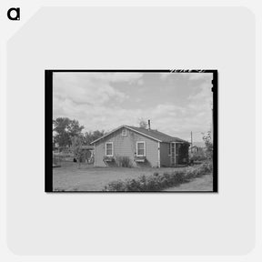 アートポストカード-FSA Farm Workers' Housing
 - ラッセル リー Postcard.